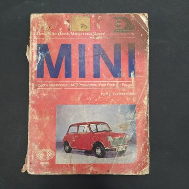 Libro MINI Owner’s book/Maintenance manual B. L. Chalmers-Hunt