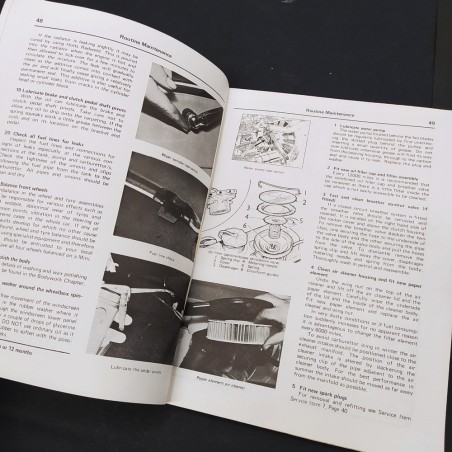 Libro MINI Owner’s book/Maintenance manual B. L. Chalmers-Hunt