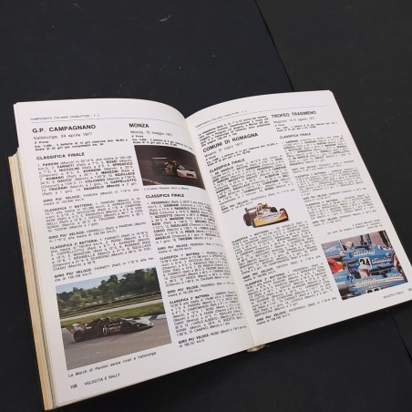 Libro Velocità e rally 1977 AAVV 1977