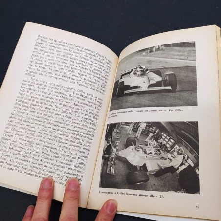 Libro Gilles Villeneuve Nestore Morosini 1982 125 pagine