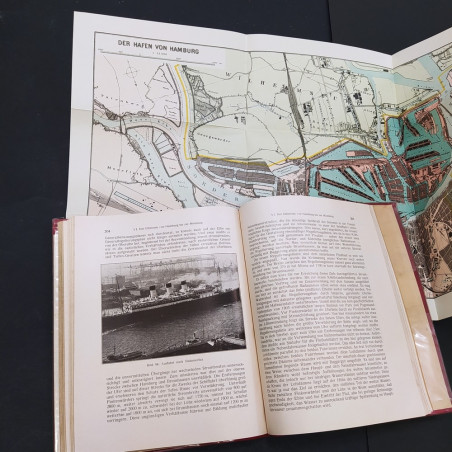 Libro Der Hafen von Hamburg L. Wendemuth, W. Bottcher 1928