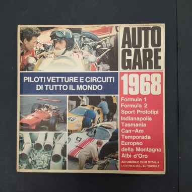 Libro Autogare 1968 Piloti, vetture e circuiti di tutto il mondo 1969