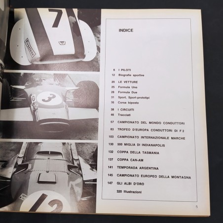 Libro Autogare 1968 Piloti, vetture e circuiti di tutto il mondo 1969