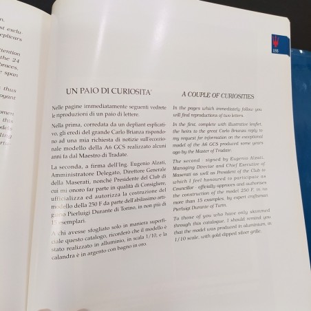 Libro Miniature Maserati Walter Gualdrini 1996