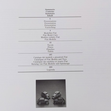 Libro FIAT Modellini 1899-1985 Edoardo Massucci 1985