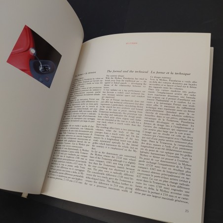 Libro Mythos Pininfarina anno 1989