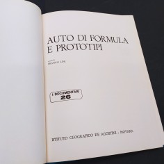 Libro Auto di Formula e prototipi Franco Lini 1970 2