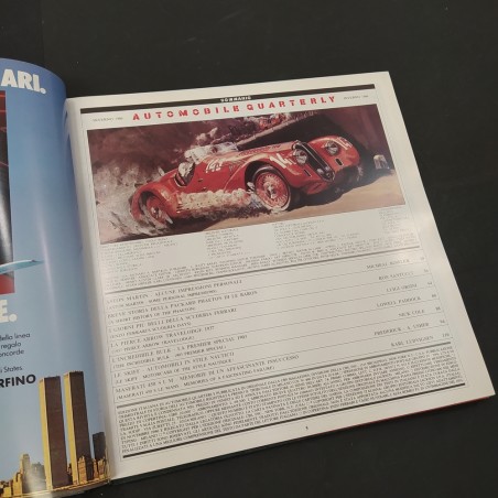 Libro Automobile Quarterly n. 1 inverno 1986 1986
