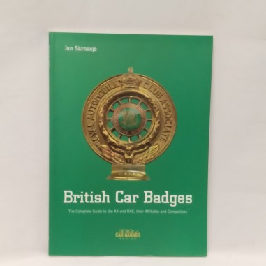 Libro British car badges Jan Sarnesjo 2009