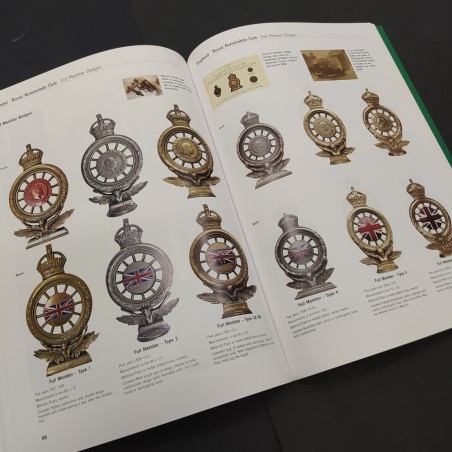 Libro British car badges Jan Sarnesjo 2009
