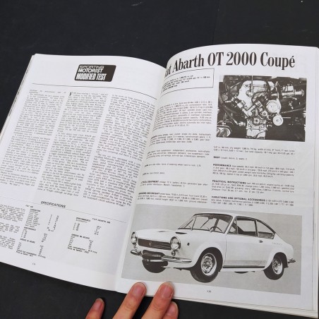 Libro Abarth gold portfolio 1950-1971 R.M. Clarke 1971