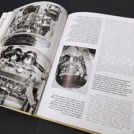 Libro MGB The illustrated history Jonathan Wood, Lionel Burrell 1989