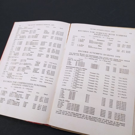 Libro The Motor reference yearbook 1960 D.B. Tubbs 1960