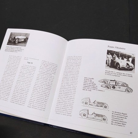 Libro Toute l’histoire Bugatti Paul Kestler 1994