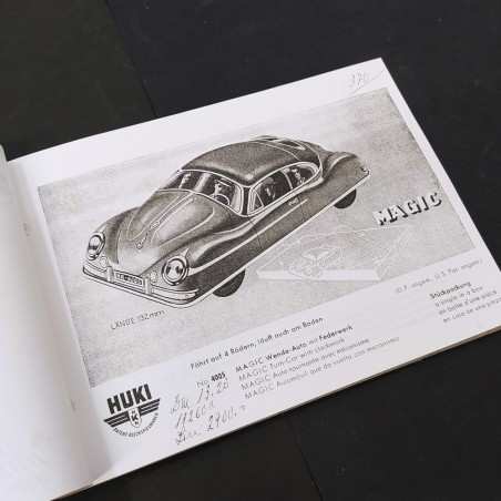 Libro Huki Patent-Blechspielwaren Katalog