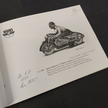 Libro Huki Patent-Blechspielwaren Katalog