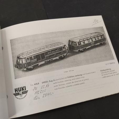 Libro Huki Patent-Blechspielwaren Katalog