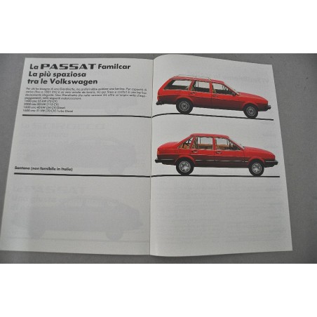 PROSPEKT BROCHURE DEPLIANT VOLKSWAGEN GAMMA MODELLI 04/84 ITALIANO