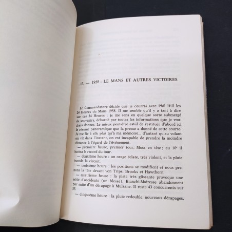 Libro Quatre fois vainquerur au mans Olivier Gendebien 1972