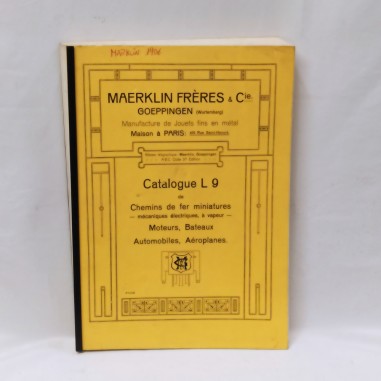 Libro Catalogue L9 de chemins de fer miniatures