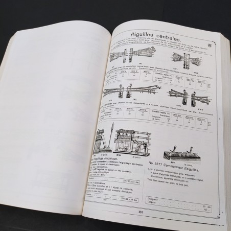 Libro Catalogue L9 de chemins de fer miniatures