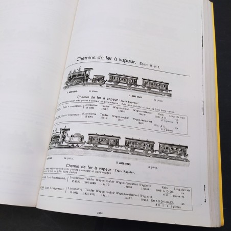 Libro Catalogue L9 de chemins de fer miniatures