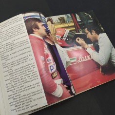 Libro Niki Lauda pilota e personaggio Domenico Barili 1981 2
