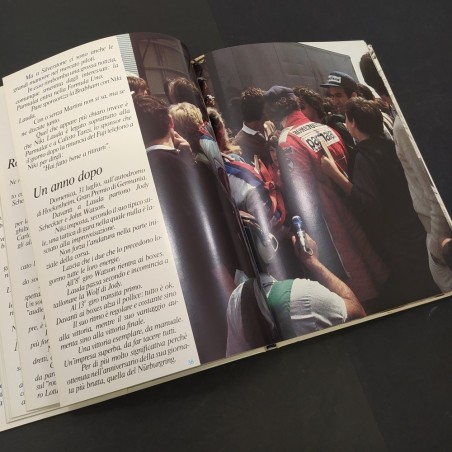 Libro Niki Lauda pilota e personaggio Domenico Barili 1981