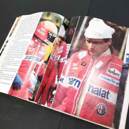 Libro Niki Lauda pilota e personaggio Domenico Barili 1981