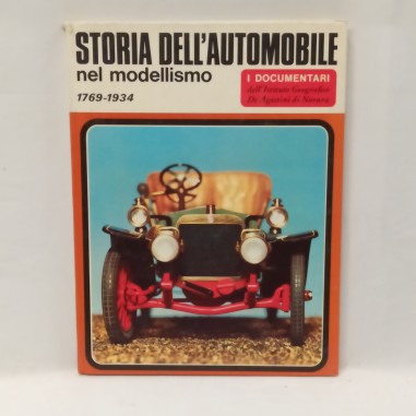 Libro Storia dell’automobile nel modellismo 1796-1934 1971