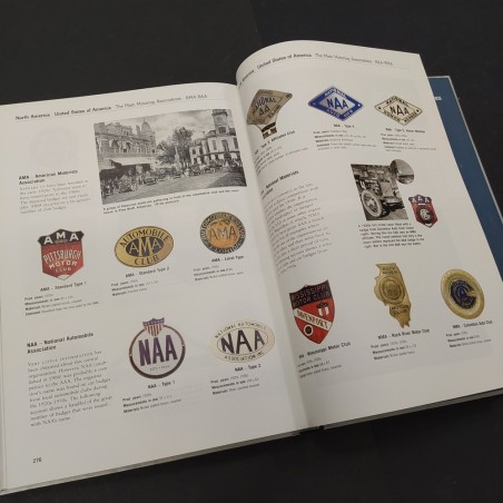 Libro The world of car badges Jan Sarnesjo 2003
