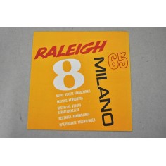 PROSPEKT BROCHURE DEPLIANT BICICLETTE RALEIGH MILANO 65 ITALIANO