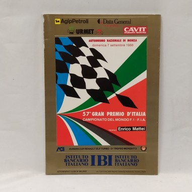 57° Gran Premio d’Italia Autodromo nazionale di Monza 07/09/1986