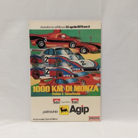 Libro 1000 Km Monza Trofeo Filippo Caracciolo 1979 1979