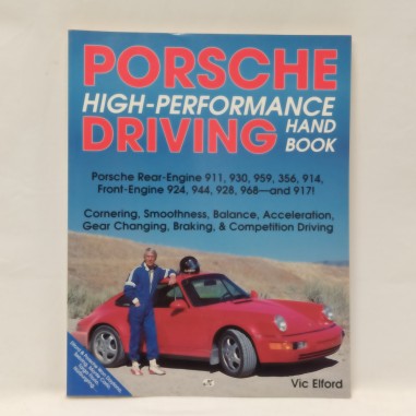 Libro Porsche high-performance driving hand book Vic Elford 1994