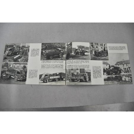 PROSPEKT BROCHURE DEPLIANT RENAULT CHARBONIIERS PL 531 5206 4 PAG. FRANCESE
