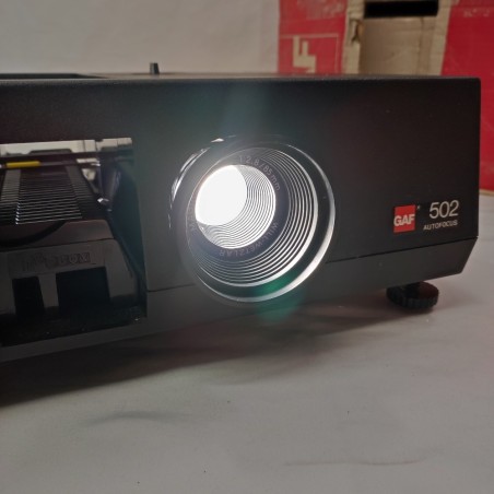 Proiettore diapositive GAF mod 502 usato difettoso