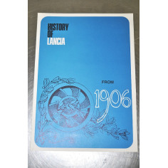 3x FASCICOLO HISTORY OF LANCIA FROM 1906 TO 1969 ED. 8/1969  ENGLISH