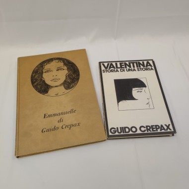 Guido Crepax Emanuelle e Valentina Storia di una Storia