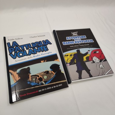 Due volumi fumetti Sergeant Pat of Radio Patrol - copie a colori