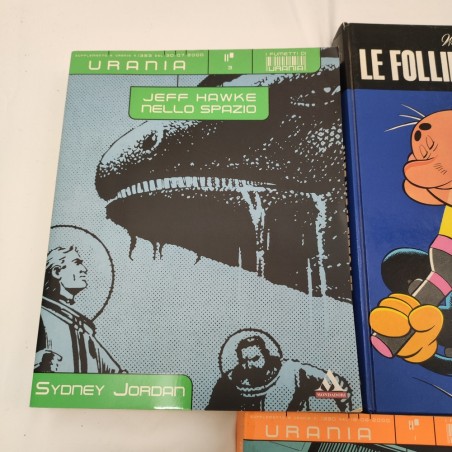 Lotto di 5 fumetti: Urania, Nathan Never, Eta Beta, Italia 50, Zio Tibia