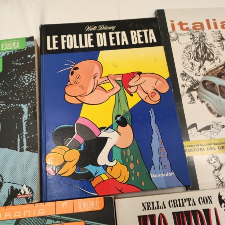 Lotto di 5 fumetti: Urania, Nathan Never, Eta Beta, Italia 50, Zio Tibia