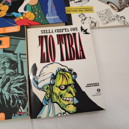 Lotto di 5 fumetti: Urania, Nathan Never, Eta Beta, Italia 50, Zio Tibia