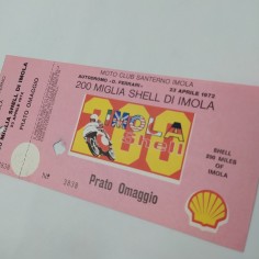 Lotto di 27 tra lasciapassare tagliandi biglietti ingresso gare moto 1972-1976 2