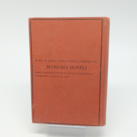 Manuale Hoepli Enologia Ottavi Strucchi  3° edizione anno 1897 - ottimo