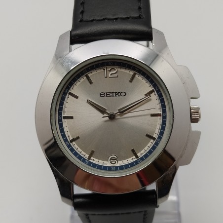 Orologio Seiko cassa acciaio mov quarzo (raro) usato con scatola
