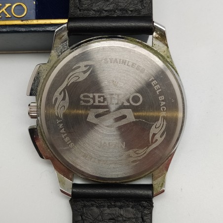 Orologio Seiko cassa acciaio mov quarzo (raro) usato con scatola