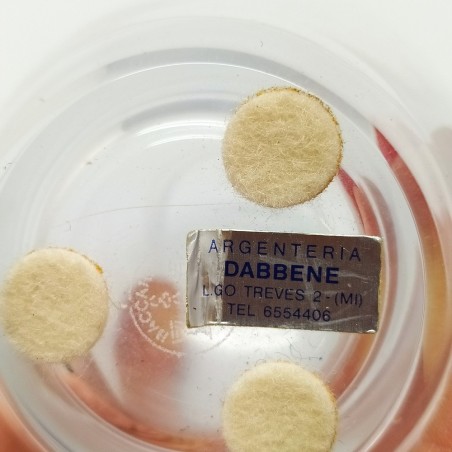 Vasetto in vetro trasparente Baccarat con scatola originale
