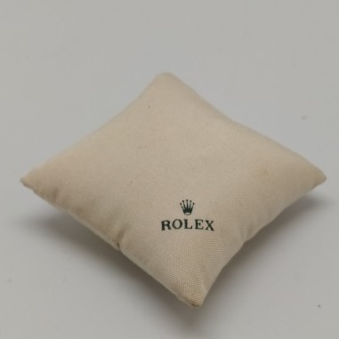 Rolex cuscinetto in stoffa per orologio 7x7x3,5 cm usato