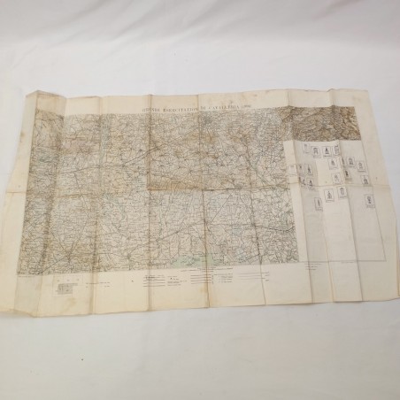 Lotto di 39 cartine geografiche molte militari anni 20/30/40